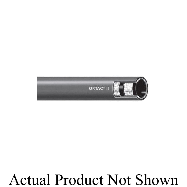 ContiTechOrtac® 20026579 Multi-Purpose Hose, 1-1/4 in Nominal, 400 ft Reel L, 300 psi Working, Nitrile Synthetic Rubber Tube/Carbryn™ Synthetic Rubber Cover, Domestic