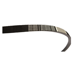 ContiTech HY-T® Plus 20196248 Non-Cogged V-Belt, C Section, 7/8 in W Top, 83.624 in L Outside, 0.53 in THK, Styrene Butadiene
