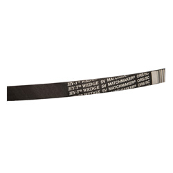 ContiTech HY-T 20042610 Non-Cogged Wedge V-Belt, 5V Section, 5/8 in W Top, 160 in L Outside, 0.53 in THK, Polybutadiene