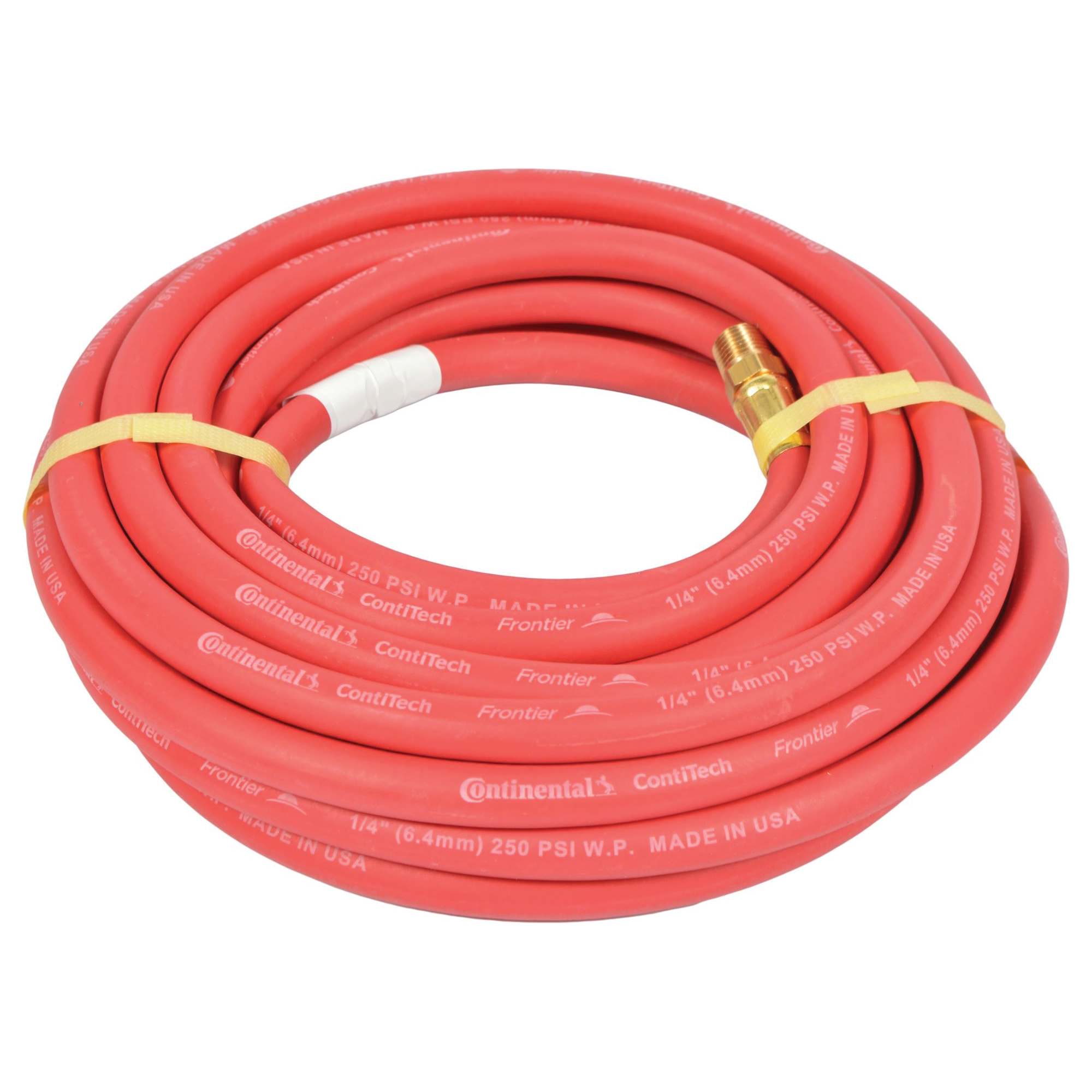 ContiTechFrontier™ 200 20147629 Air and Multipurpose Hose, 1/2 in Nominal, NPT End Style, 50 ft L, 300 psi Working, EPDM Synthetic Rubber Cover/Tube, Domestic
