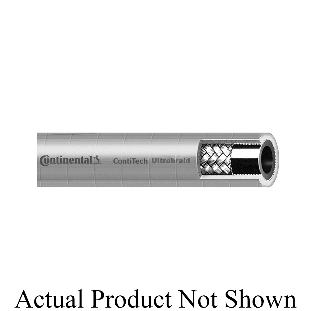 ContiTech 20170369 Air and Multi-Purpose Hose, 2 in Nominal, 100 ft L, 1000 psi Working, Nitrile Synthetic Rubber Tube/Carbryn™ Synthetic Rubber Cover, Domestic