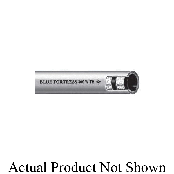 ContiTechBlue Fortress® 20459020 Multi-Purpose Hose, 1 in Nominal, 450 ft Reel L, 300 psi Working, Nitrile Synthetic Rubber Tube/Carbryn™ Synthetic Rubber Cover, Domestic