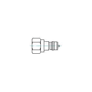 ContiTech 20440987 QS56 Male Tip, 1/4 in x 1/4-18 Nominal, NPF End Style