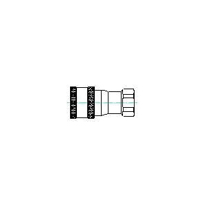 ContiTech 20440998 QS56 Female Coupler, 3/8 in x 3/8-18 Nominal, NPF End Style