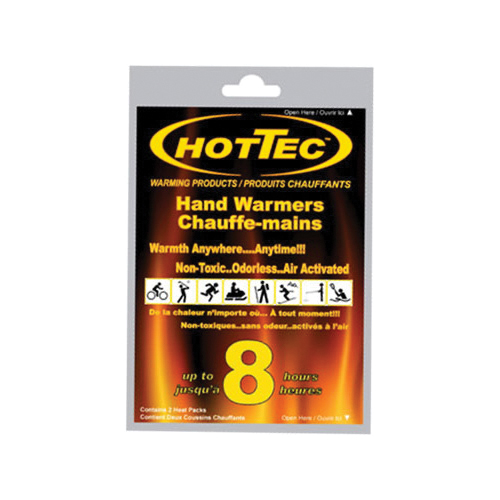 HOTTEC® 1070500-HT Replacement Warmer, 8 hr, Charcoal Pouch, White