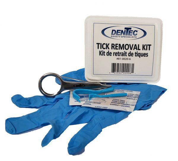 Shield 81-0020-6 Tick Removal Kit, Plastic Case, 4.25 in H x 3.5 in W x 1 in D