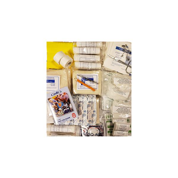 Shield 81-6218-0R First Aid Refill Kit, Plastic Case, 9 in H x 12.0 in W x 3 in D