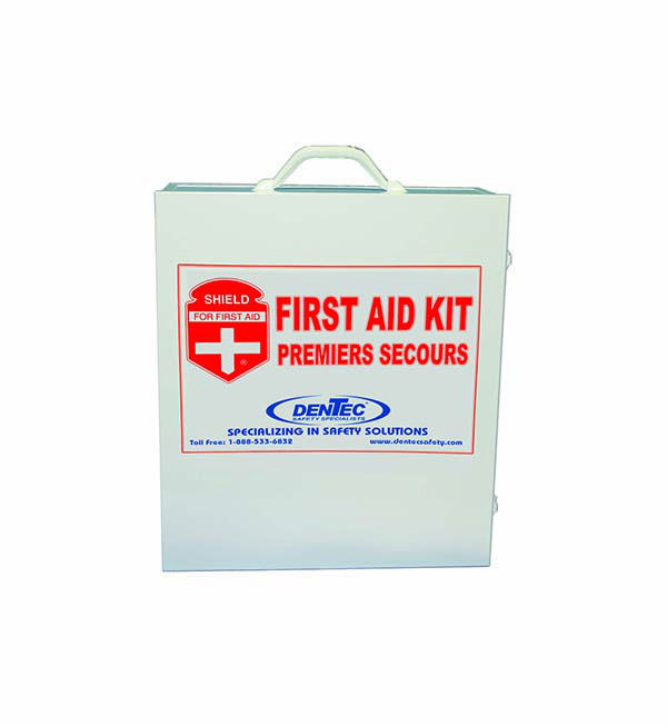 Shield 89-1191-0 Maxi Station Deluxe First Aid Kit, Metal Case, 15.25 in H x 17 in W x 5.5 in D
