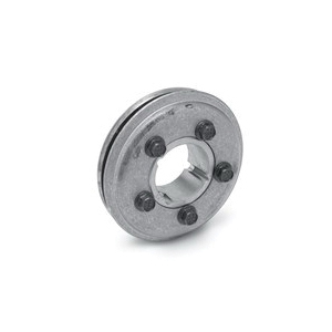 Dodge® Para-Flex® 000848 Type F Flange Assembly, 1 in Bore, 4-1/4 in OD, 0.88 in, Cast Iron