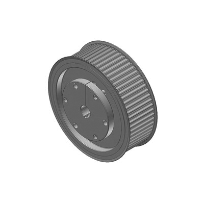 P48-14M-170-E Dodge® 110884 Flanged Solid Type A Belt Sprocket, 7/8 to 3-1/2 in QD® Bore, 8.311 in OD, 8.421 in Dia Pitch, 7.38 in W Face
