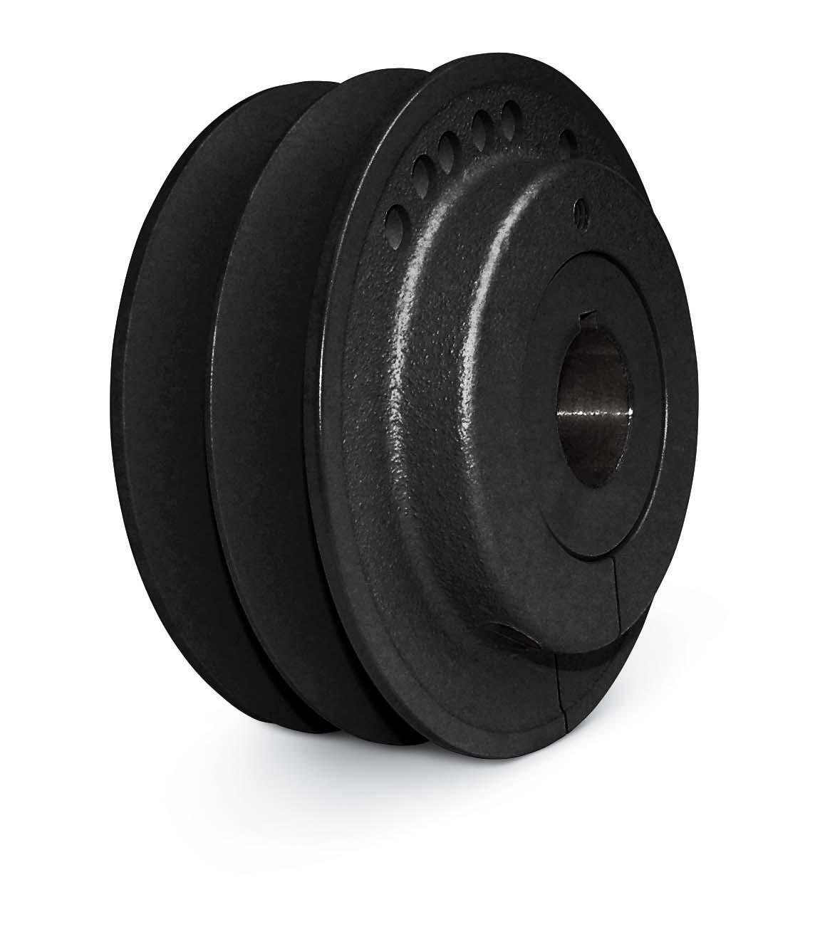 Dodge® MVS130X1-3/8 Variable Pitch Sheave, 5.118 in OD, 2 Grooves