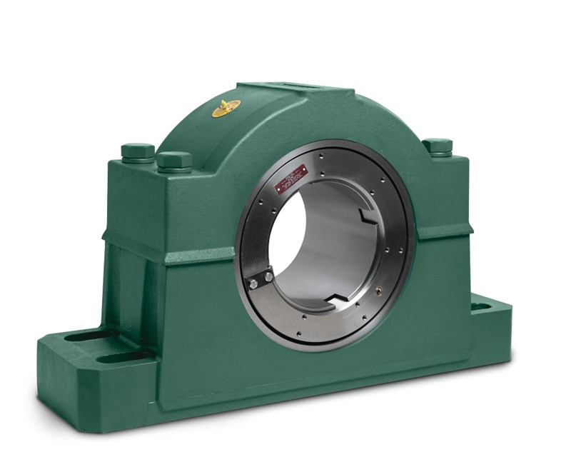 Dodge® 072001 23048 Hydraulic Imperial Type SAF Pillow Block Roller Bearing Unit, 9 in Dia Bore, 22-1/2 to 25 in L Bolt Center-to-Center, 8-1/4 in Base to Bore Centerline, 28.77 in OAL x 17.34 in OAH