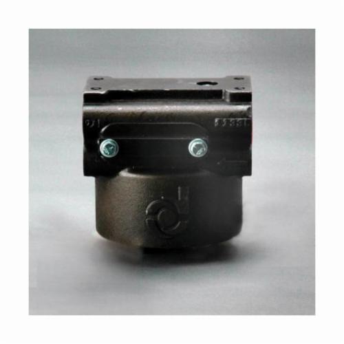 Donaldson® P574189 Hydraulic Head Assembly With 90 psi Bypass Valve and 4-Bolt Flange, 120 gpm, 6000 psi, 1-1/4 in SAE Port, For Use With HPK04 In-Line Cartridge Filter