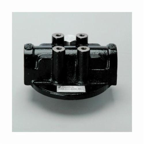 Donaldson® P574241 Hydraulic Head Assembly With 51 psi Bypass Valve and O-Ring, 60 gpm, 150 psi, SAE-20 Port, For Use With W023 Spin-On Filter, Iron Head/Buna-N® Seal