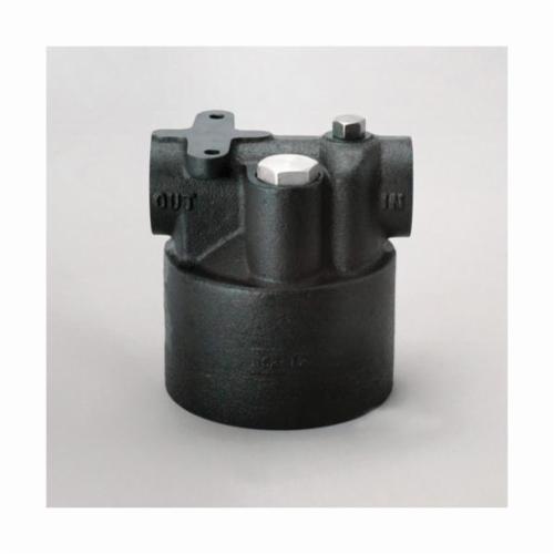 Donaldson® P574245 Hydraulic Head Assembly With 51 psi Bypass Valve and O-Ring, 50 gpm, 3000 psi, SAE-16 Port, For Use With W350 In-Line Cartridge Filter, Cast Iron Head/Buna-N® Seal