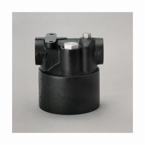 Donaldson® P574246 Hydraulic Head Assembly With 90 psi Bypass Valve and O-Ring, 50 gpm, 3000 psi, SAE-16 Port, For Use With W350 In-Line Cartridge Filter, Cast Iron Head/Buna-N® Seal