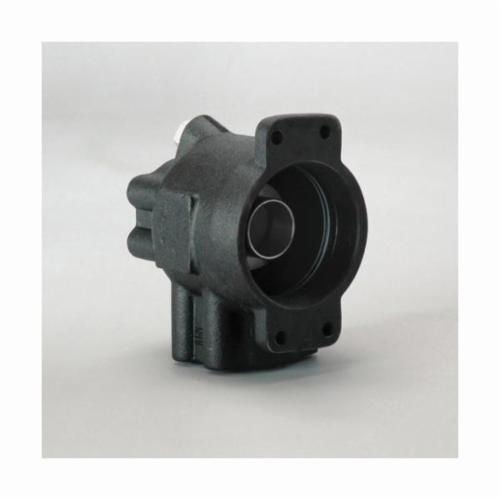 Donaldson® P574254 Hydraulic Head Assembly With 51 psi Bypass Valve and 4-Bolt Flange, 150 gpm, 6000 psi, 1-1/2 in SAE Port, For Use With W620 In-Line Cartridge Filter, Cast Iron Head/Buna-N® Seal