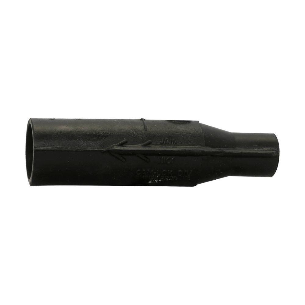 Crouse-Hinds A200706-7 Plug Insulator, For Use With Cam-Lok™ J-Series E1016 Crimp Vulcanized Male Plug, 2 to 2/0 AWG Cable, 600 VAC/VDC, 190/235 A, NEMA 4, Rubber, Black
