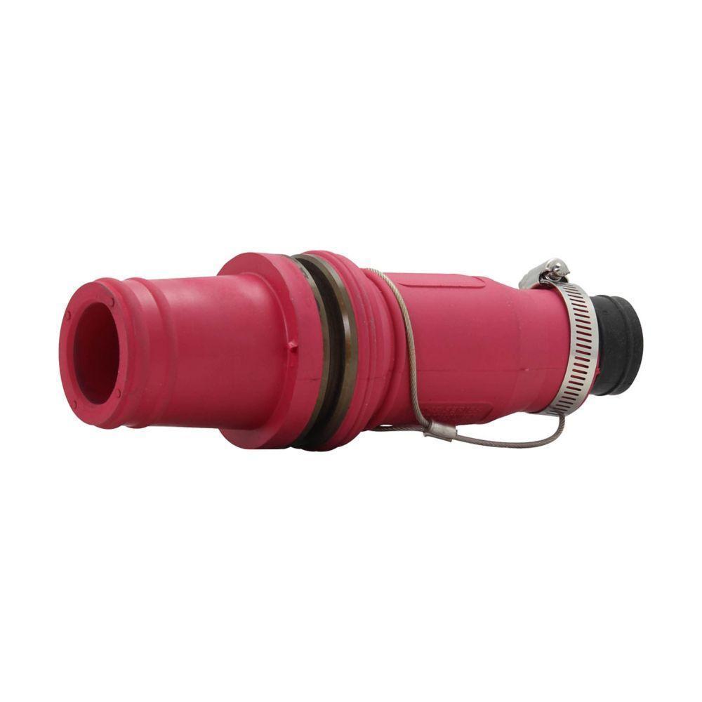 Crouse-Hinds Roughneck™ A201106-1 Plug Insulator, For Use With Roughneck™ E1049 Plug, 1000 VAC/VDC, -40 to 125 deg C, 313 to 777 MCM Wire, NEMA 3, Synthetic Rubber, Black