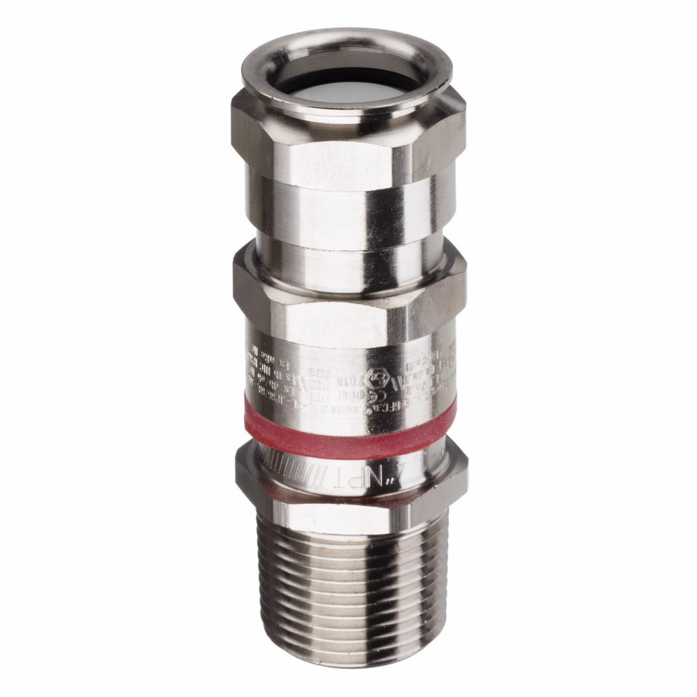Crouse-Hinds ADE6CM203SSSCNK2 Armored Explosion-Proof Cable Bushings/Gland, 316L Stainless Steel