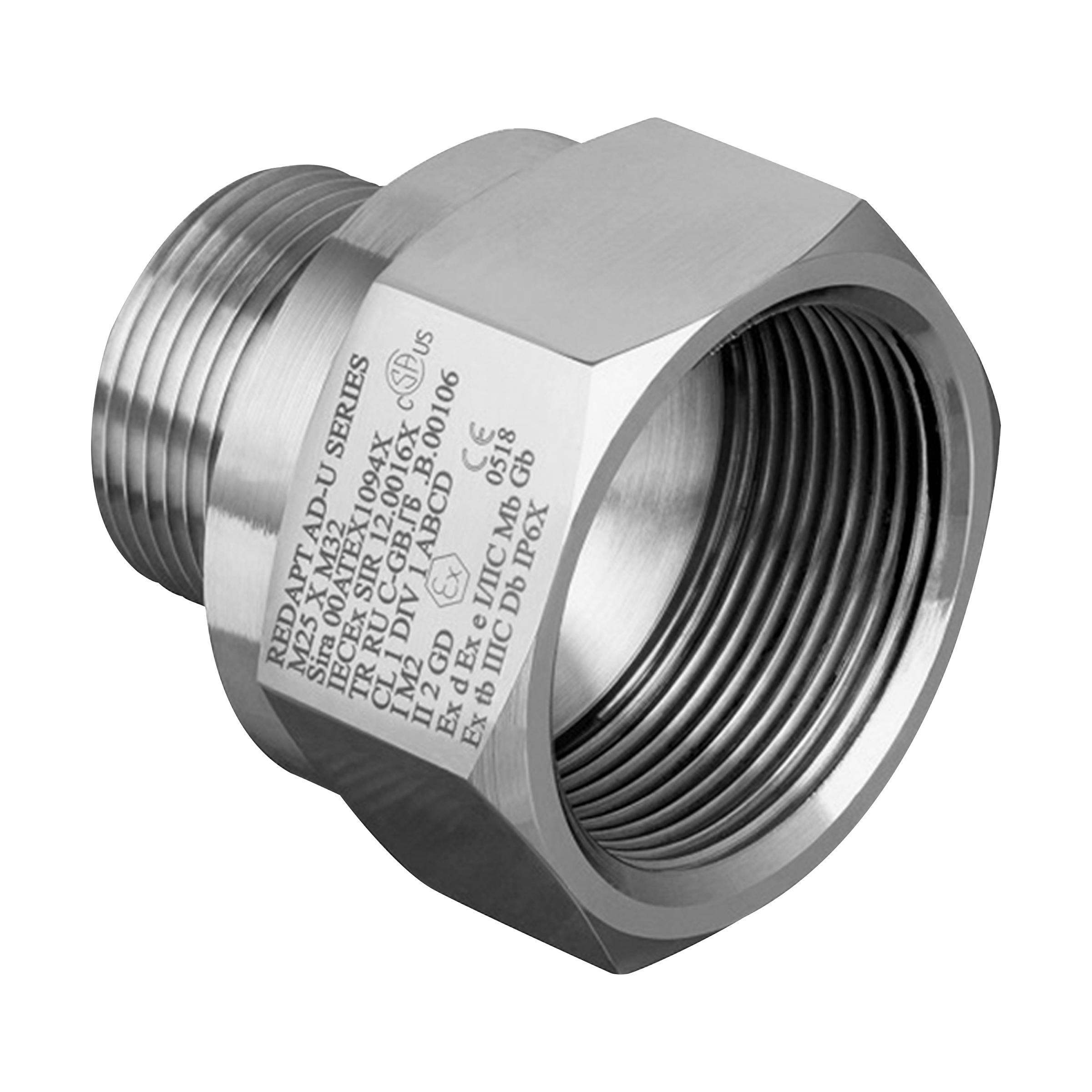 Crouse-Hinds ADU112930 Cable Gland Adapter, Brass