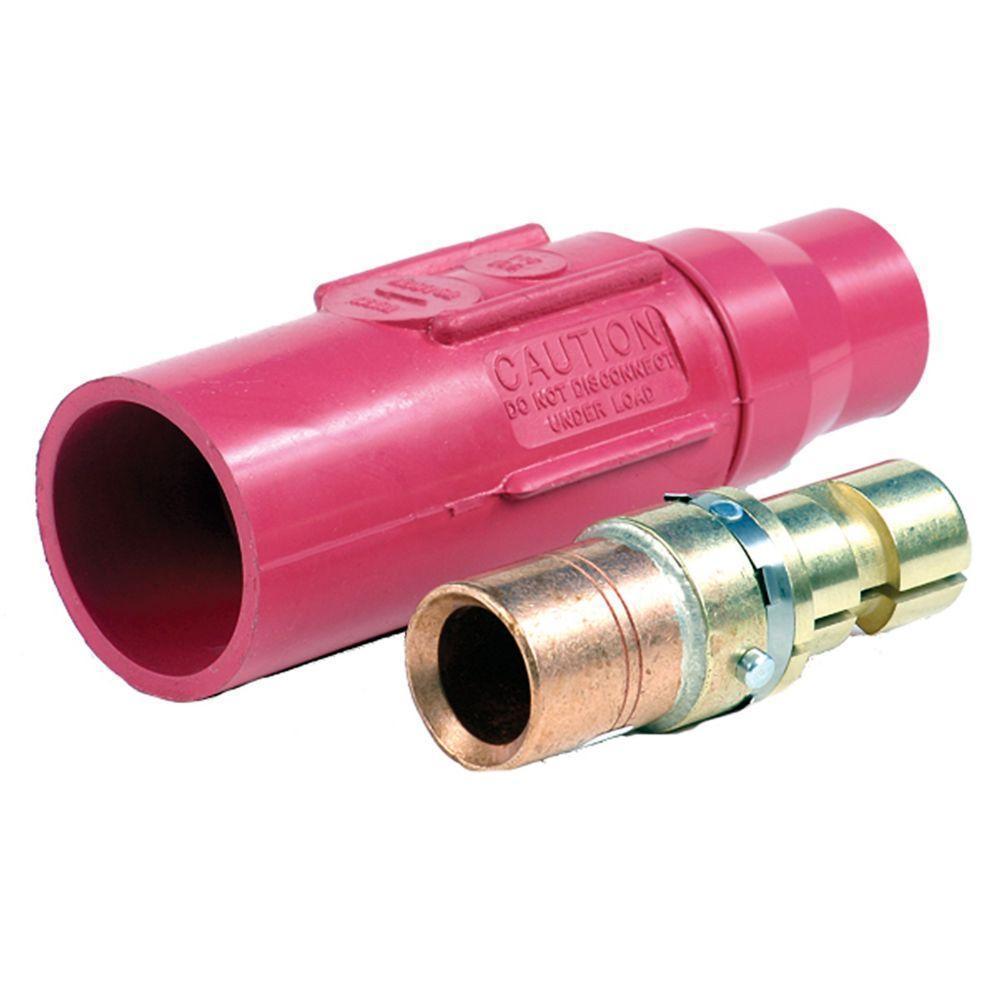 Crouse-Hinds Cam-Lok™ E1017-27 J/E1017 Series 1-Pole Vulcanized Male Plug, 600 VAC/VDC, 545 A, 500 kcmil Wire, Crimped Connection, NEMA 3R NEMA Rating