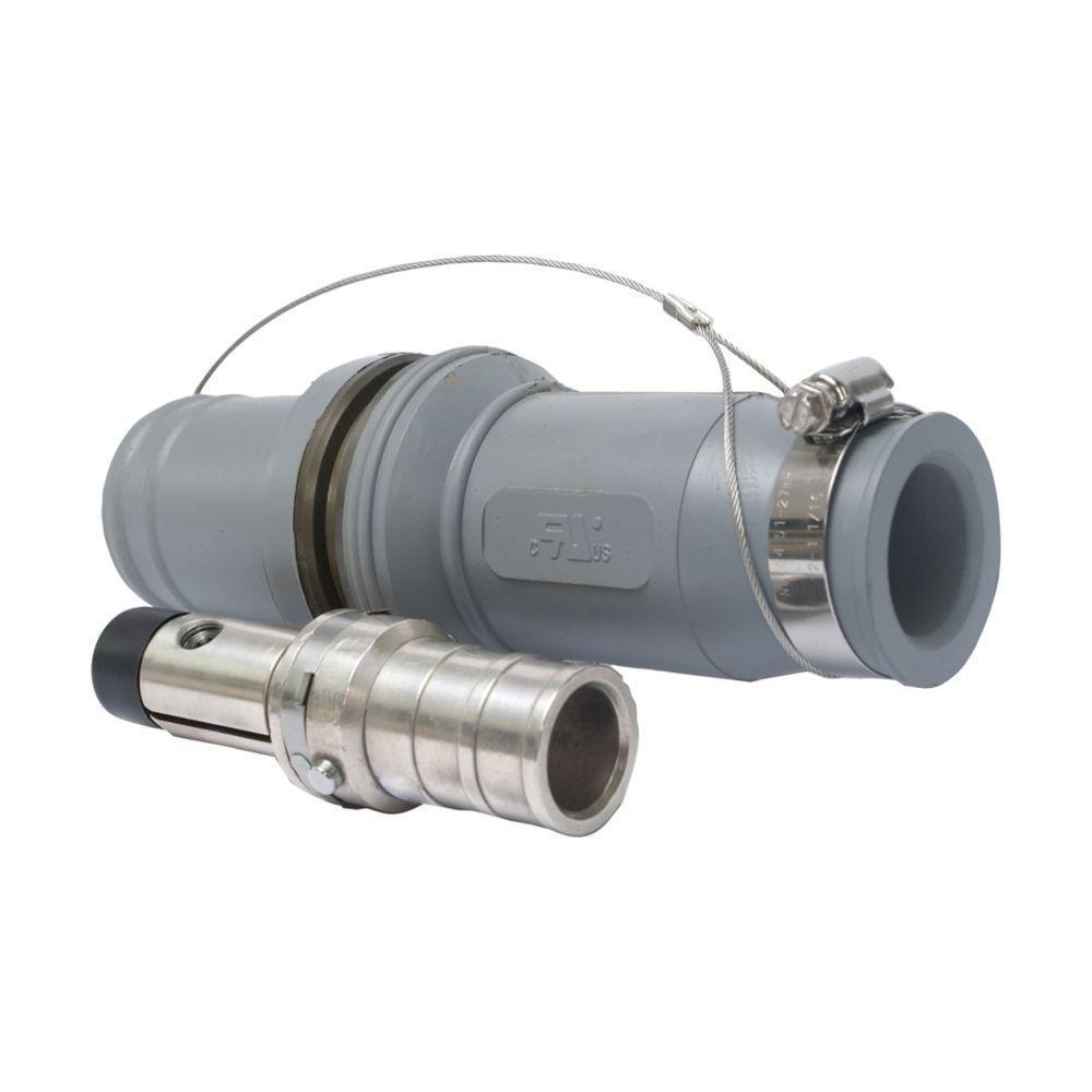 Crouse-Hinds Roughneck™ E1049-201 E1049 Series Male Plug, 1000 VAC/VDC, 796 A, 444 kcmil Wire, Hexagon Crimp/Solder Connection, NEMA 3 NEMA Rating