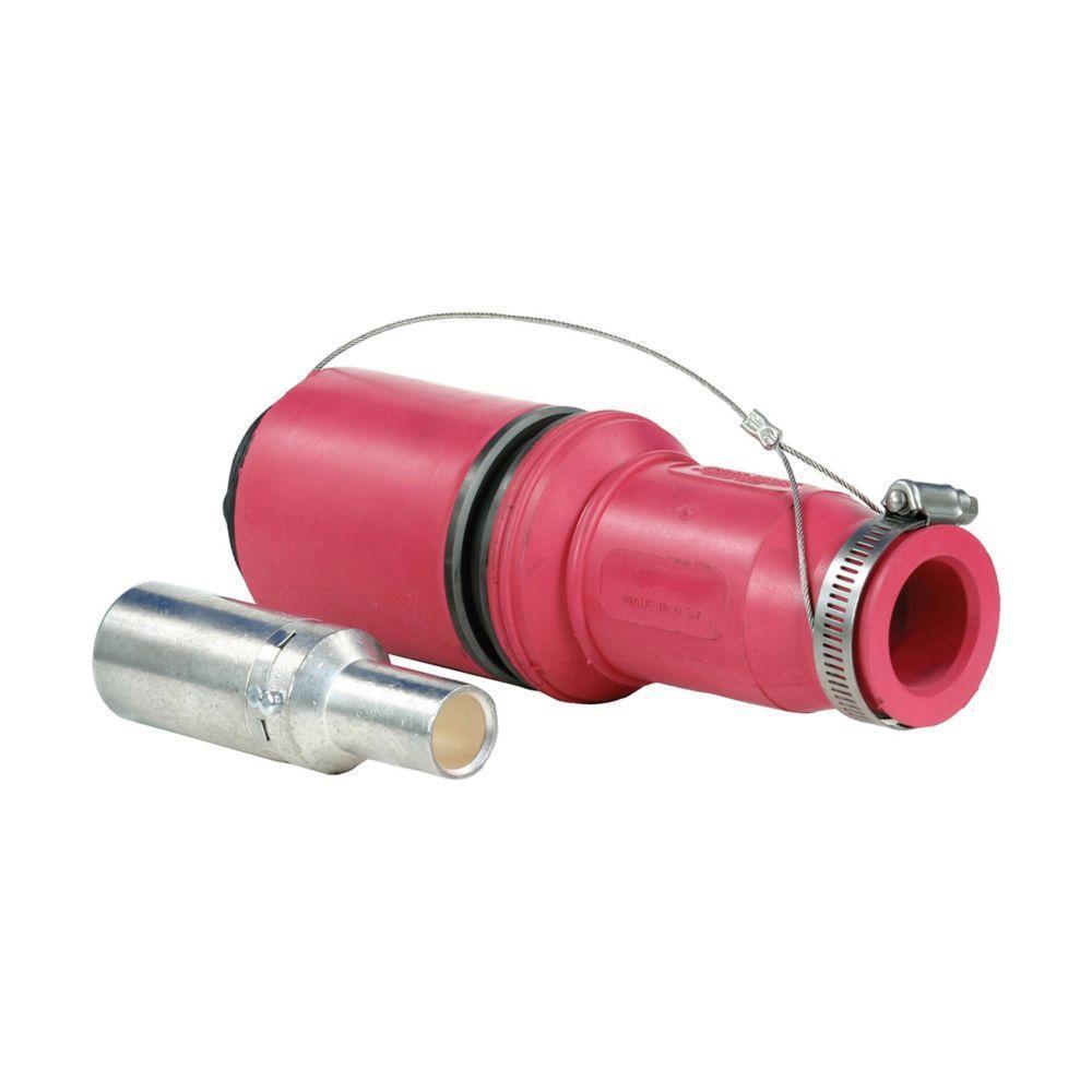 Crouse-Hinds Roughneck™ A201103-4 Plug Contact, For Use With E1049 Series Female Connector Plug, 1000 VAC/VDC, 1135 A, NEMA 3, -40 to 125 deg C, 313 MCM Wire, Female Hexagon Crimp/Solder Connection, Copper Contact, Rubber