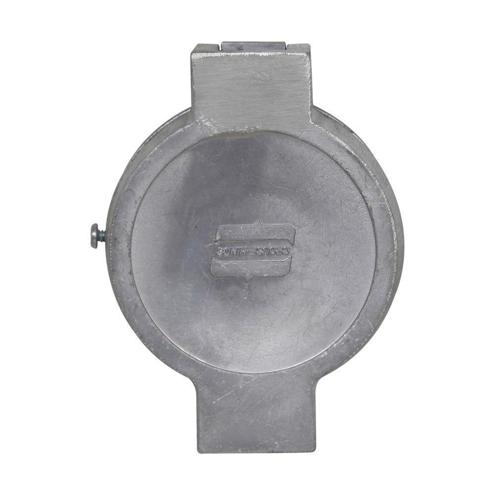 Crouse-Hinds Arktite® QE50 Watertight Spring Door Assembly, For Use With Male Plug/Receptacle, Copper Free Aluminum