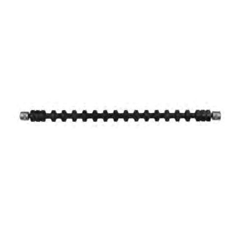 Crouse-Hinds 520102-5 LR-307 Sealed Slotted Return Idler, Exceeds B5 CEMA Rating, 1-1/2 in Dia Roll, Steel Encapsulated Rubber