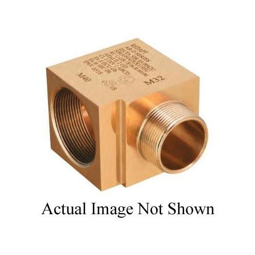 Crouse-Hinds ARD112929 90 deg Conduit Adapter, 1/2 in NPT, Brass, Electroless Nickel
