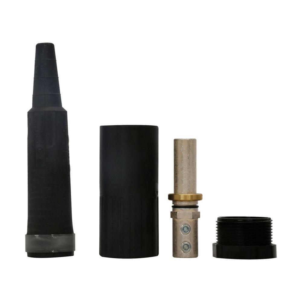 Crouse-Hinds A201292-5 Plug Contact, For Use With Posi-Lok™ E0200 Crimp Female Plug, 2 to 2/0 AWG Cable, 600 VAC/VDC, 200 A, 105 deg C, Copper