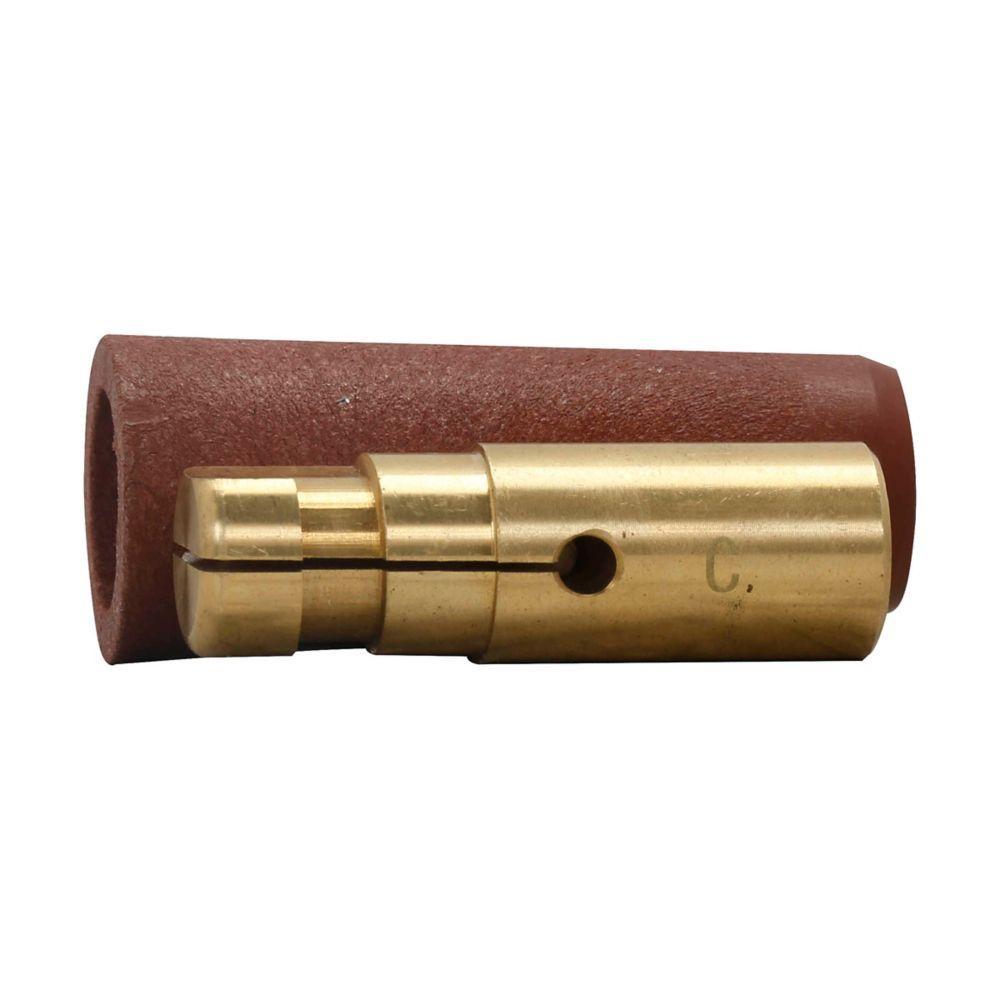 Crouse-Hinds Cam-Lok™ E1012-101 F/E1012 Series 1-Pole Male Plug, 120 VAC, 315 A, 2 to 1/0 AWG Wire, Solder Connection, NEMA 1 NEMA Rating