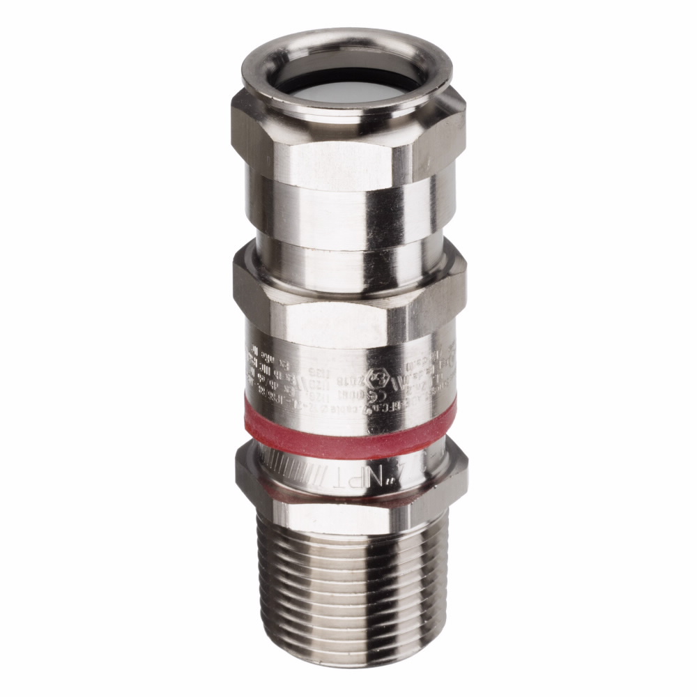 Crouse-Hinds ADE6CM201SSSCN Armored Explosion-Proof Cable Bushings/Gland, 316L Stainless Steel