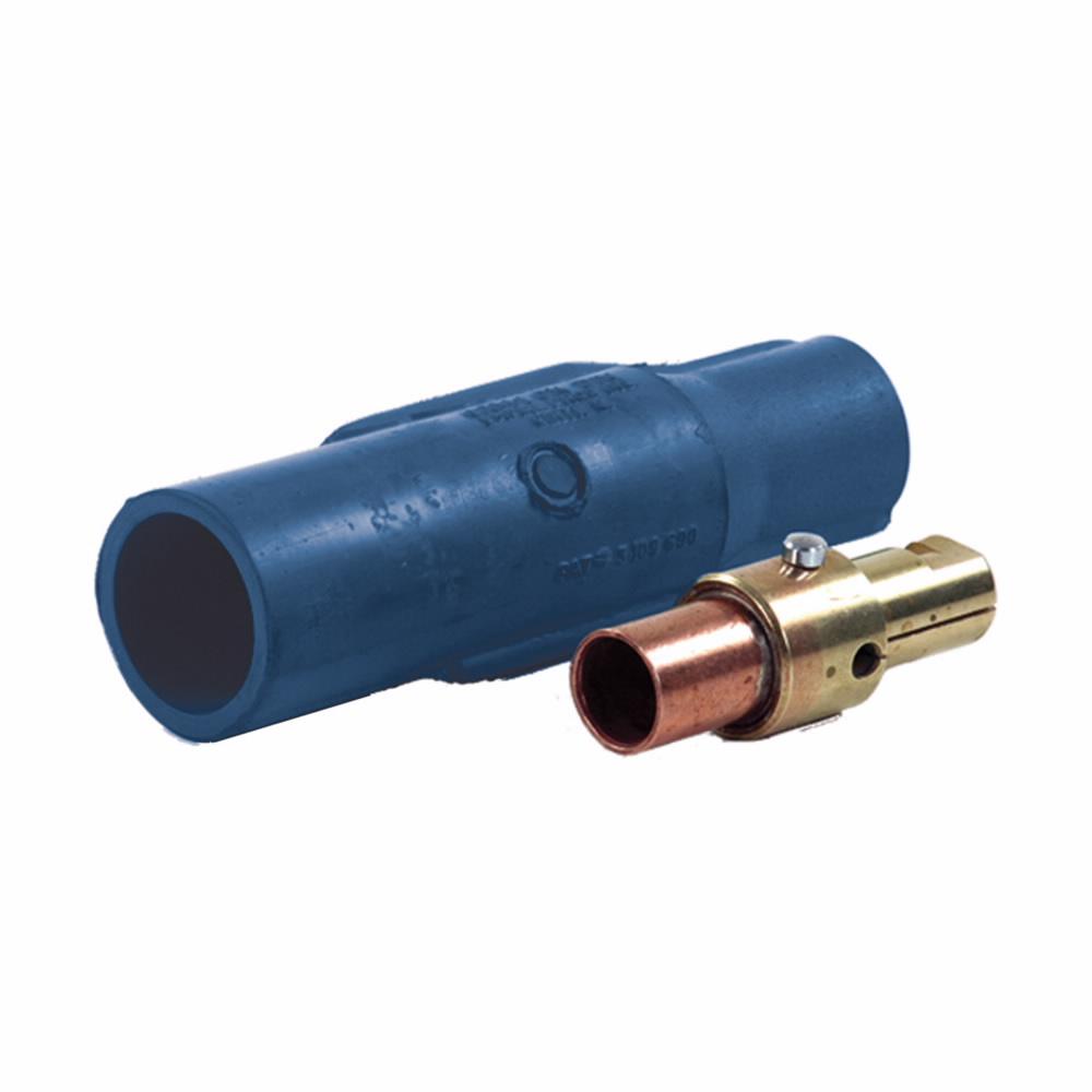 Crouse-Hinds Cam-Lok™ E1016-31 J/E1016 Series 1-Pole Vulcanized Male Plug, 600 VAC/VDC, 315 A, 3/0 to 4/0 AWG Wire, Crimped Connection, NEMA 4 NEMA Rating