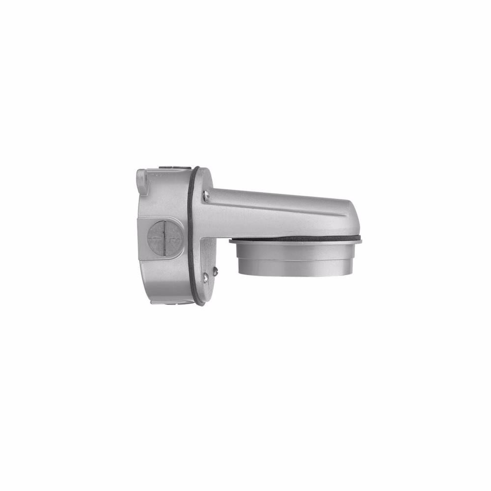 Crouse-Hinds TP7440 Incandescent Right Angle Lighting Fixture Bracket, For Use With 100 W Vaporproof Incandescent Fixture, 1/2 in, Die Cast Aluminum, Gray