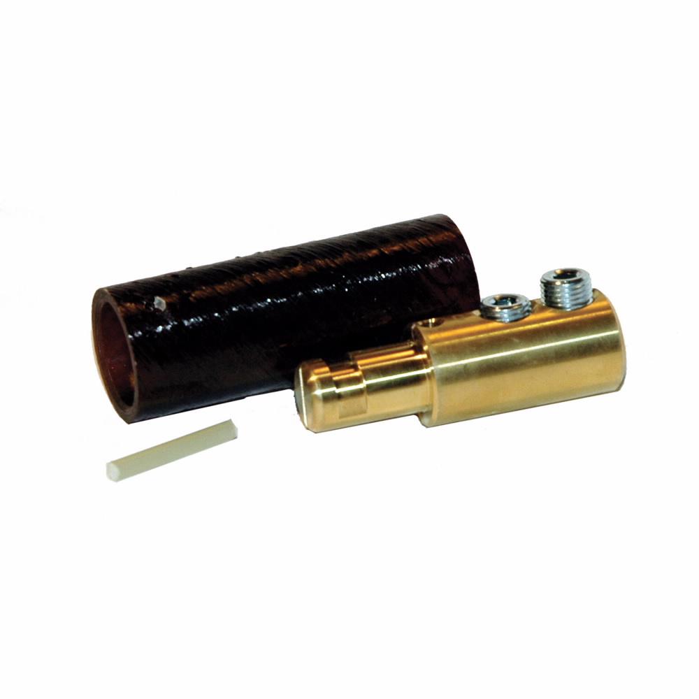 Crouse-Hinds Cam-Lok™ E1012-88 F Series E1012 Male Single Pole Plug, 120 VAC, 400 A, 2/0 to 4/0 AWG Wire, Double Set Screw, NEMA 1
