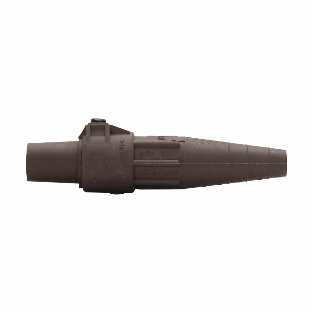 Crouse-Hinds E-Z200075-61 Plug Insulator, For Use With Cam-Lok™ J-Series E-Z1016 Crimp/Double Set Screw Non-Vulcanized Female Plug, 1/0 to 4/0 AWG Cable, 600 VAC/VDC, 300/400 A, NEMA 3R/4, -40 to 105 deg C, 1-Pole, TPE, Yellow