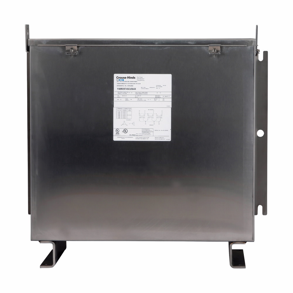 EATON Crouse-Hinds XDT3B150X Resin Encapsulated Dry-Type Hazardous Location Transformer, 480 VAC Primary, 208Y/120 VAC Secondary, 150 kVA Power Rating, 60 Hz, 3 ph