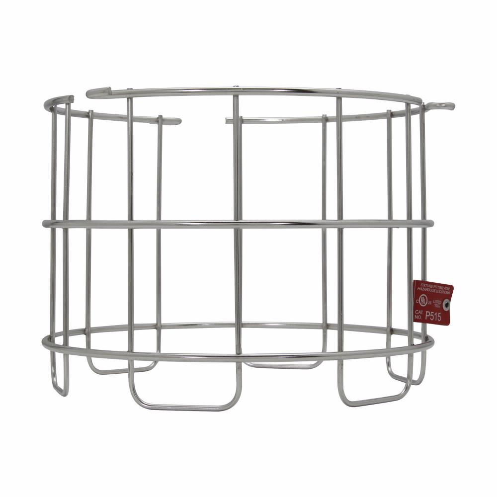 Crouse-Hinds P515 Explosion Proof Guard, 7.9 in L x 0.7 in W, For Use With EVLS Series Luminaire, Stainless Steel
