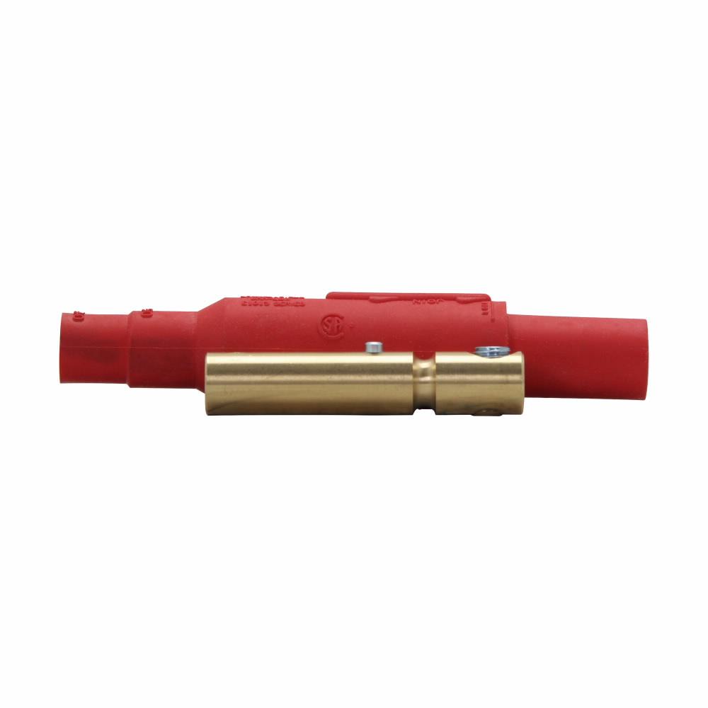 Crouse-Hinds Cam-Lok™ E1015-8331 J Series E1015 Female Non-Vulcanized Single Pole Plug, 600 VAC/VDC, 150 A, 8 to 4 AWG Wire, Setscrew Connection, NEMA 3R NEMA Rating