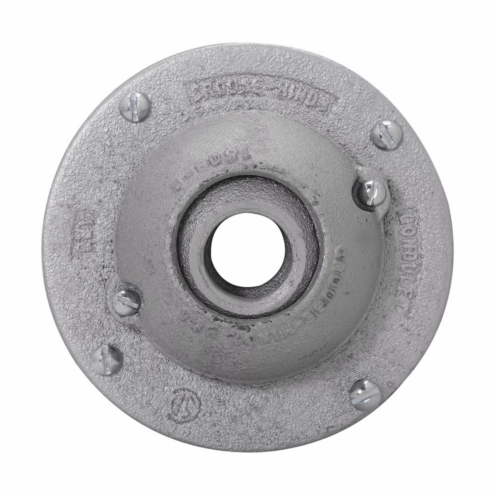 Crouse-Hinds ARB62 Flexible Ball Luminaire Hanger, 1/2 in Conduit, 125 lb Load, Feraloy® Iron Alloy