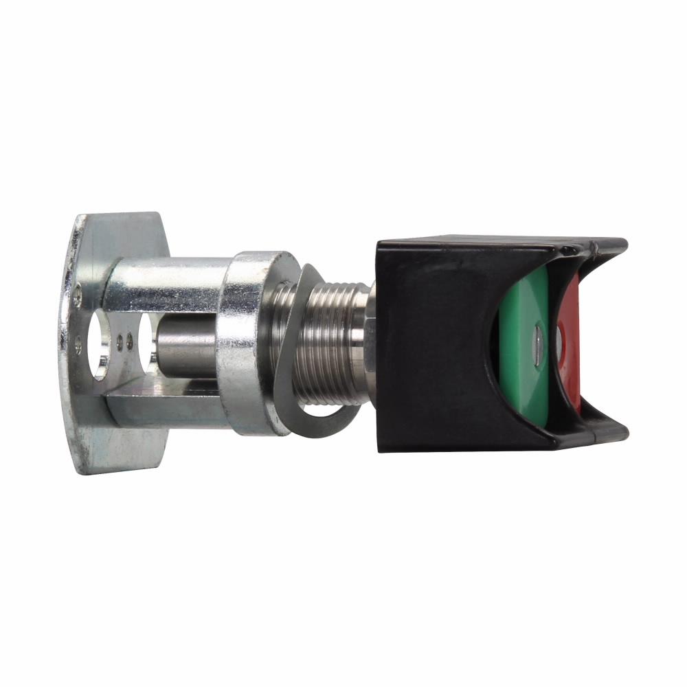 Crouse-Hinds DEV22GR Front Operated Pushbutton Operator, Green/Red