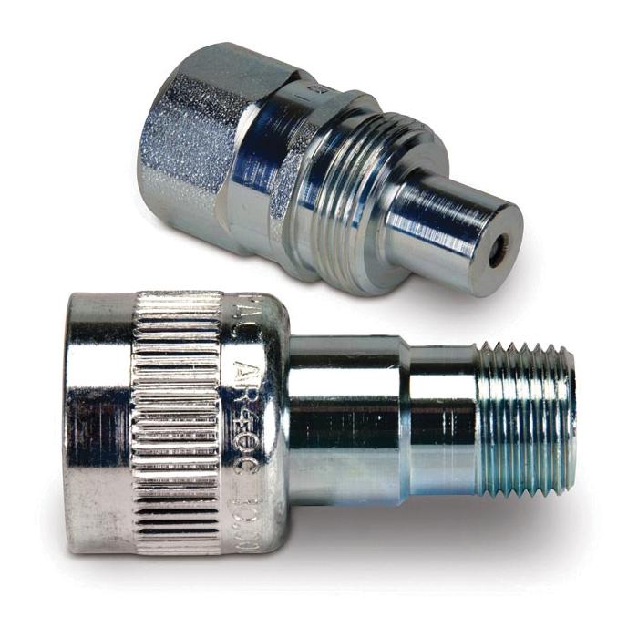 Enerpac® Spee-D-Coupler® A604 Complete Regular Hydraulic Coupler Set, 3/8 in Nominal, NPTF End Style, Domestic