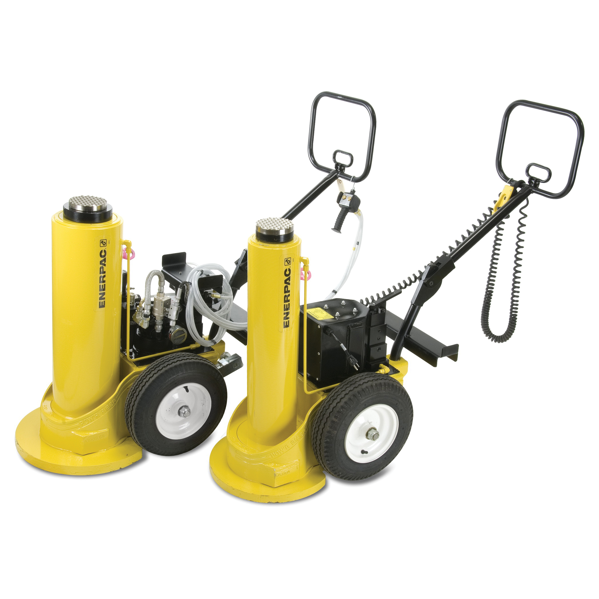 Enerpac® PREMB06014L Pow'r-Riser® Electric Wheeled Jack, 60 ton Load, 24 in H Min, 14 in