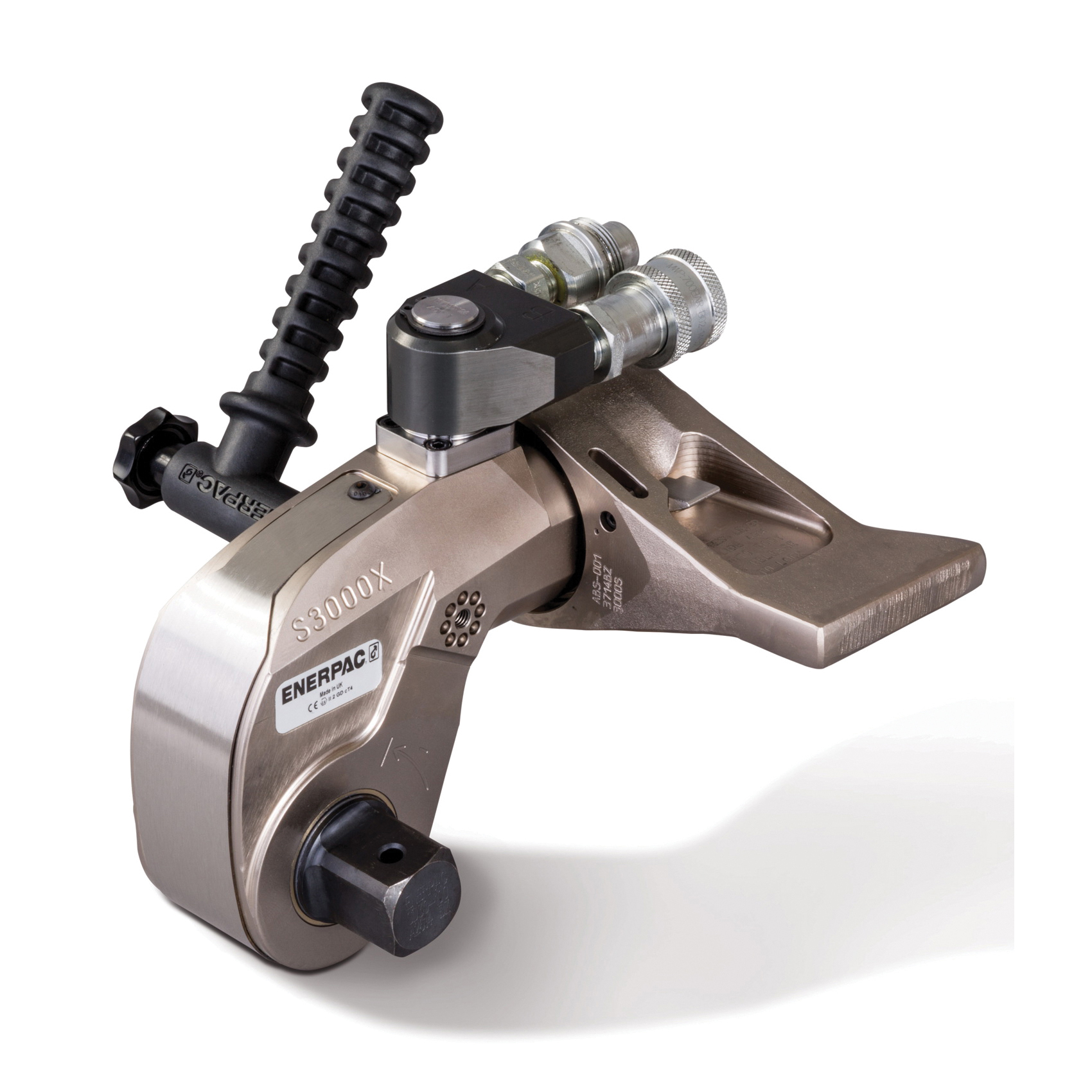 Enerpac® S3000X SX Series Hydraulic Torque Wrench, 1 in Square Drive, 3225 ft-lb Torque, 10000 psi Operating