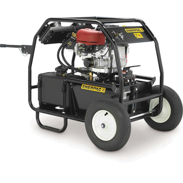 Enerpac® ZG6440MX-BCFH 2-Speed Gas Hydraulic Pump, 2310 cu-in Reservoir, 10000 psi Max Pressure, 200 cu-in/min Flow Rate
