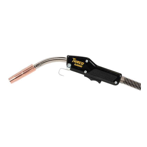 ESAB® 1040-1103 Classic® No. 4 Air-Cooled Heavy Duty MIG Gun, 0.045 in Wire, 400 A, 15 ft L Cable