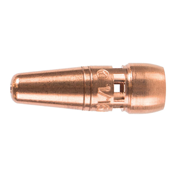 Tweco® VTM35 Medium Duty Contact Tip, 0.035 in Wire, For Use With Velocity 2™ MIG Welding Gun, Solid Copper