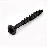 Fasteners & Fittings 2520150SFBZFRS Floor Board Screw, Square Socket Drive, 1/4-20, 1-1/2 in OAL, Steel, Zinc